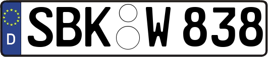 SBK-W838