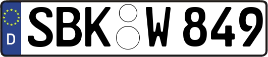 SBK-W849