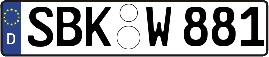 SBK-W881