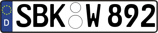 SBK-W892