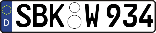 SBK-W934