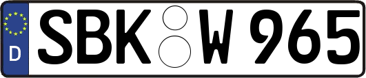 SBK-W965