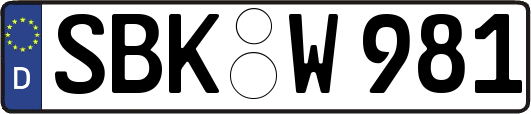 SBK-W981