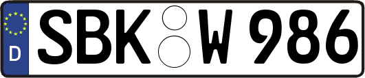 SBK-W986