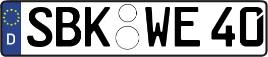 SBK-WE40