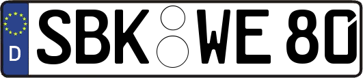 SBK-WE80