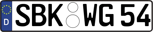 SBK-WG54