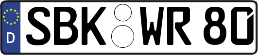 SBK-WR80