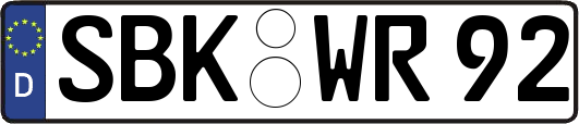 SBK-WR92