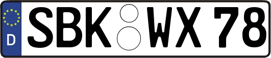 SBK-WX78