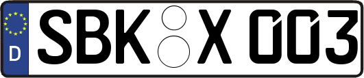 SBK-X003