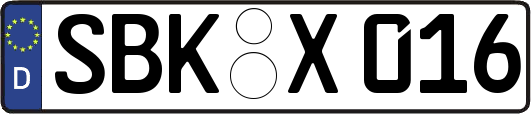 SBK-X016