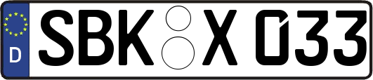 SBK-X033