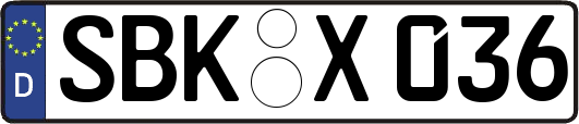 SBK-X036
