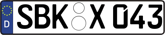 SBK-X043