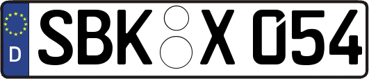 SBK-X054
