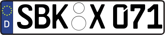 SBK-X071