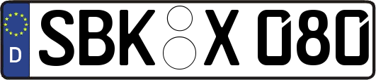SBK-X080