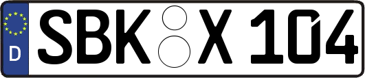 SBK-X104