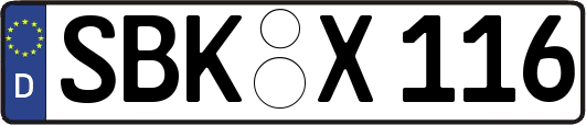 SBK-X116