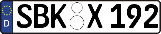 SBK-X192
