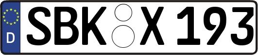 SBK-X193