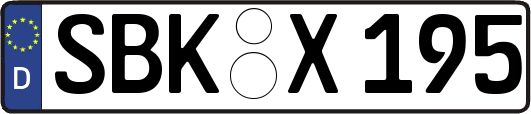 SBK-X195
