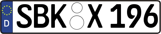 SBK-X196
