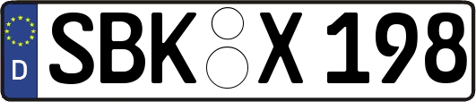 SBK-X198