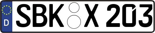 SBK-X203