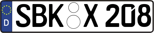 SBK-X208