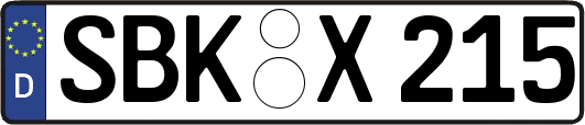 SBK-X215