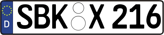 SBK-X216