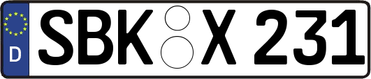 SBK-X231