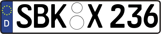 SBK-X236