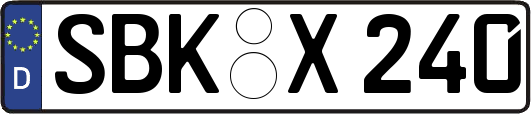 SBK-X240