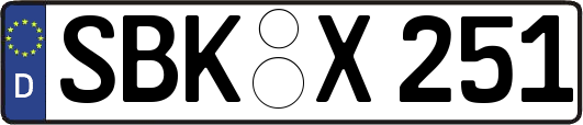 SBK-X251