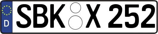 SBK-X252