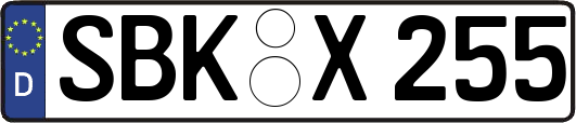 SBK-X255
