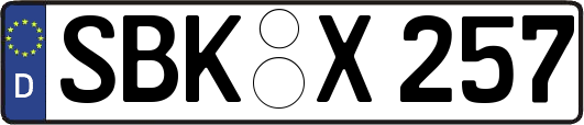 SBK-X257