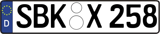 SBK-X258