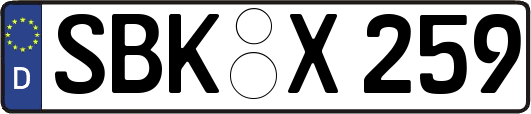 SBK-X259