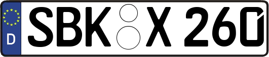 SBK-X260