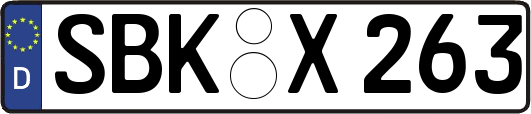 SBK-X263