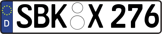 SBK-X276