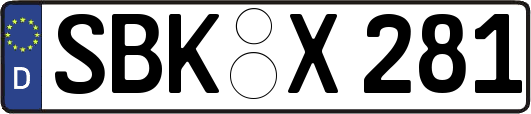 SBK-X281