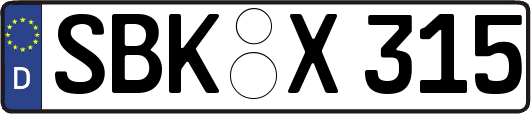 SBK-X315