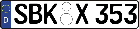 SBK-X353