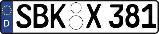SBK-X381
