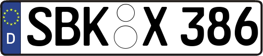 SBK-X386